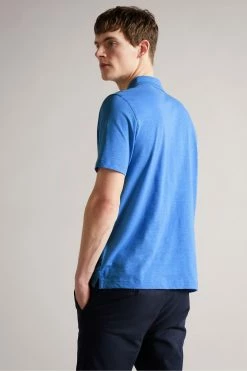 Ted Baker Delvin Blue Short Sleeve Polo Shirt -tedbaker Shop Online unnamed file 4202
