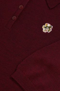 Ted Baker Womens Maroon Ameliya Merino Edit Polo Shirt 12 Ted Baker Womens Maroon Ameliya Merino Edit Polo Shirt -tedbaker Shop Online unnamed file 4223