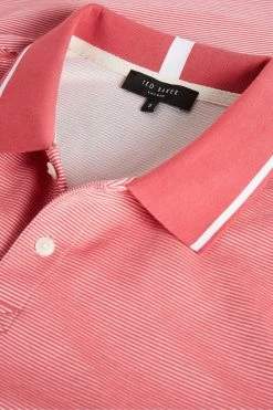 Ted Baker Ellerby Pink Ss Striped Polo Shirt 12 Ted Baker Ellerby Pink Ss Striped Polo Shirt -tedbaker Shop Online unnamed file 4235