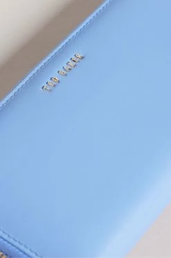 Ted Baker Mid Blue Garcey Large Zip Around Purse -tedbaker Shop Online unnamed file 4296