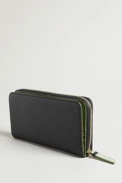 Ted Baker Darciea Black Branded Webbing Large Zip Around Purse -tedbaker Shop Online unnamed file 4311