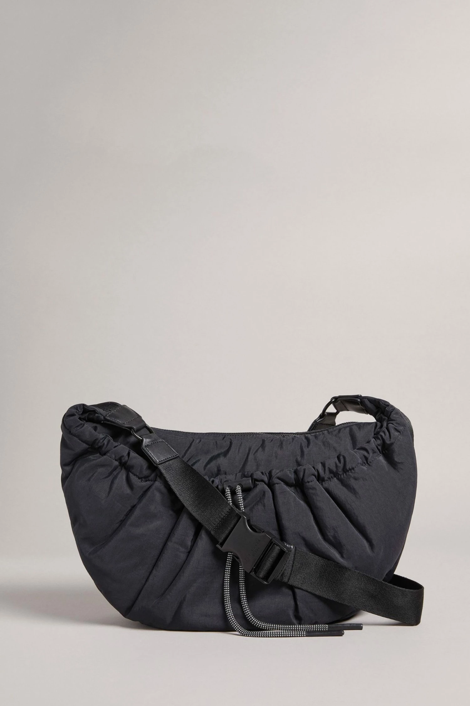 Ted Baker Lashine Black Gathered Handbag 3 Ted Baker Lashine Black Gathered Handbag