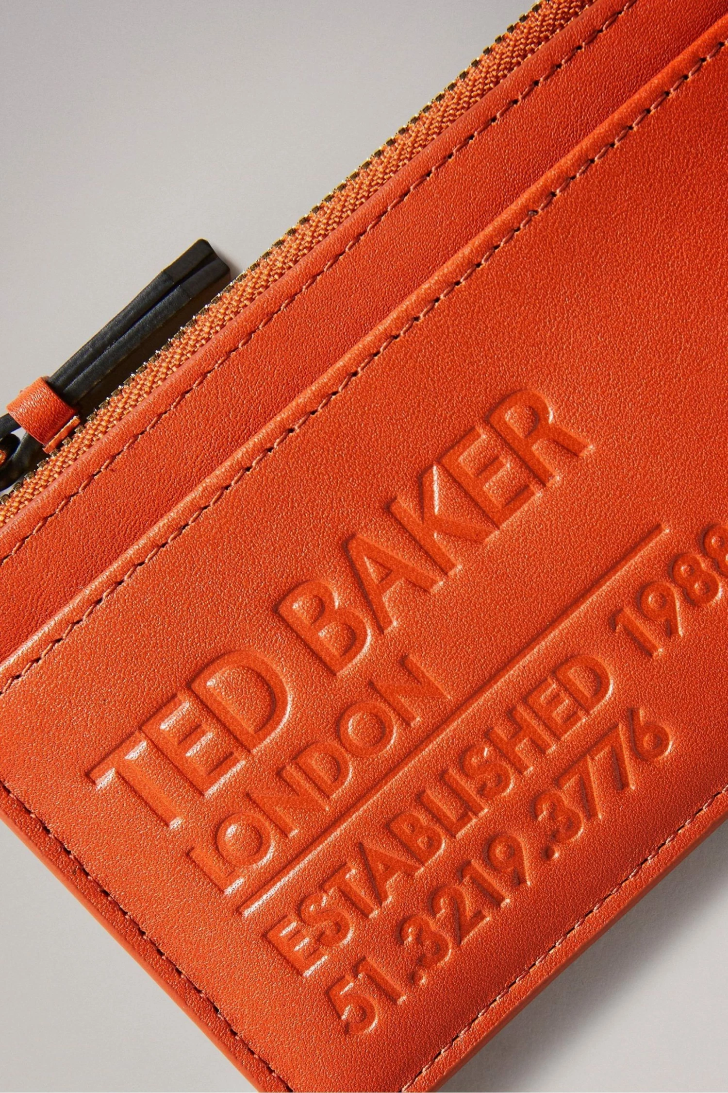 Ted Baker Darcena Tan Branded Webbing Zip Coin Purse 4 Ted Baker Darcena Tan Branded Webbing Zip Coin Purse - Image 2