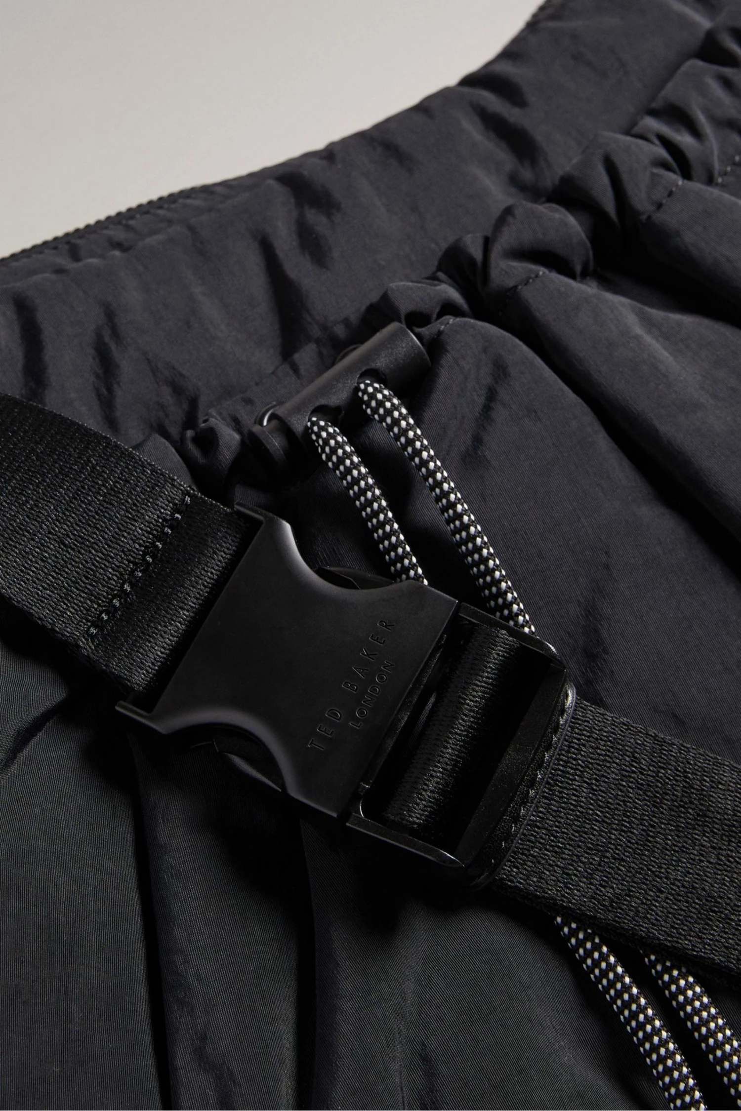 Ted Baker Lashine Black Gathered Handbag 5 Ted Baker Lashine Black Gathered Handbag - Image 3