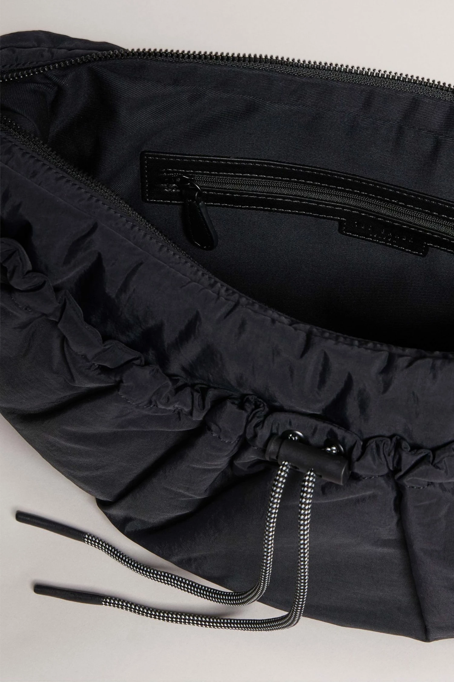 Ted Baker Lashine Black Gathered Handbag 6 Ted Baker Lashine Black Gathered Handbag - Image 4