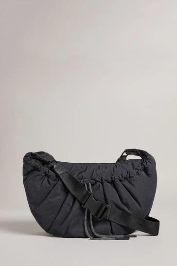 Ted Baker Lashine Black Gathered Handbag 7 Ted Baker Lashine Black Gathered Handbag - Image 5