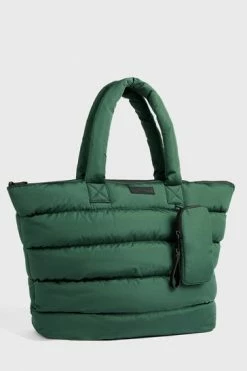 Ted Baker Quinsin Green Oversized Puffer Nylon Tote -tedbaker Shop Online unnamed file 446