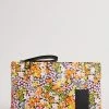 Ted Baker Jazelle Jet-Black New World Vertical Quilted Oversized Clutch -tedbaker Shop Online unnamed file 451