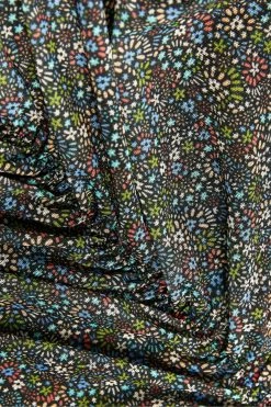 Ted Baker Savannn Black Rouched Front Jersey Top -tedbaker Shop Online unnamed file 4603