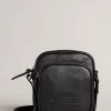 Ted Baker Philton Black Recycled Pu Flight Bag -tedbaker Shop Online unnamed file 465