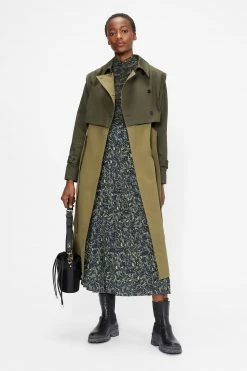 Ted Baker Edennn Colour Blocked Cotton Mac -tedbaker Shop Online unnamed file 4785