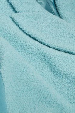 Ted Baker Blue Jjoelle Fabric Blocked Oversized Crombie Coat -tedbaker Shop Online unnamed file 4804