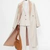 Ted Baker Anahh White Flood Length Double Faced Wool Coat -tedbaker Shop Online unnamed file 4834