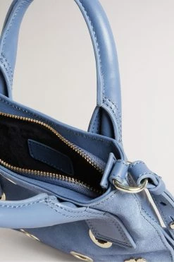 Ted Baker Sky-Blue Mayzii Eyelet Detail Mini Grab Tote Bag 10 Ted Baker Sky-Blue Mayzii Eyelet Detail Mini Grab Tote Bag -tedbaker Shop Online unnamed file 484