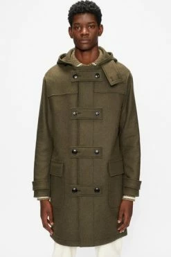 Ted Baker Green Mogul Duffle Coat -tedbaker Shop Online unnamed file 4862