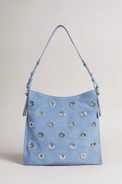 Ted Baker Sky-Blue Mayaah Eyelet Detail Hobo Bag 11 Ted Baker Sky-Blue Mayaah Eyelet Detail Hobo Bag -tedbaker Shop Online unnamed file 490