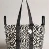 Ted Baker Cayzeba White Zebra Detail Large Nylon Tote Bag -tedbaker Shop Online unnamed file 496