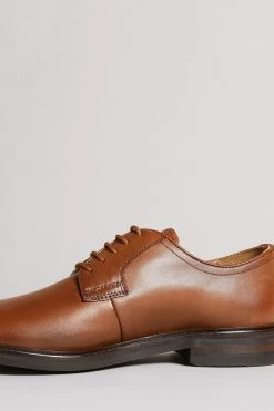 Ted Baker Regie Tan Brown Leather Lace Up Derby Shoes -tedbaker Shop Online unnamed file 4983