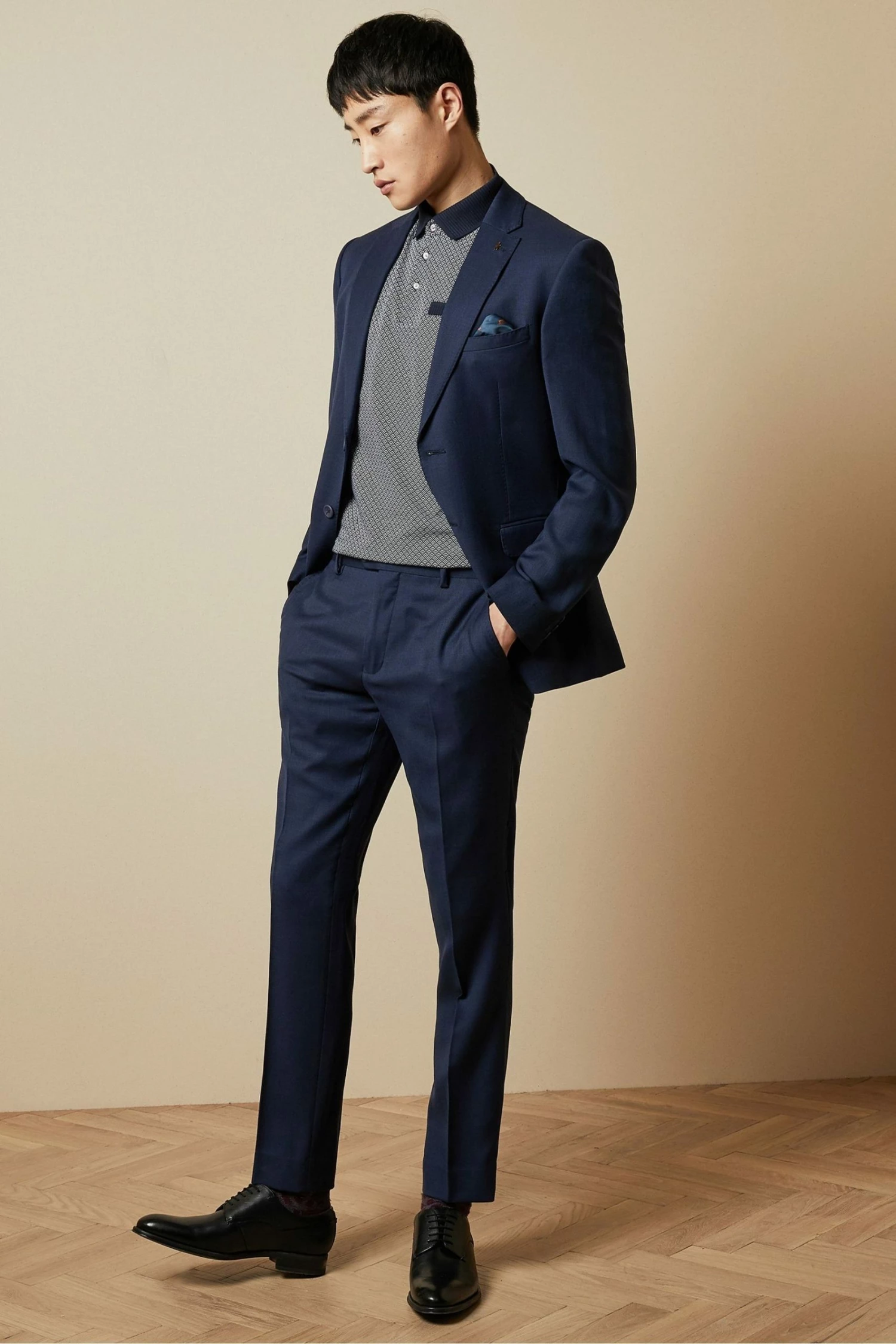 Ted Baker Vattal Black Derby Shoes 7 Ted Baker Vattal Black Derby Shoes - Image 5