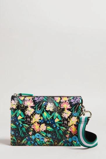 Ted Baker Parceyy Black Flirty Texture Branded Webbing Cross Body Bag 7 Ted Baker Parceyy Black Flirty Texture Branded Webbing Cross Body Bag - Image 5