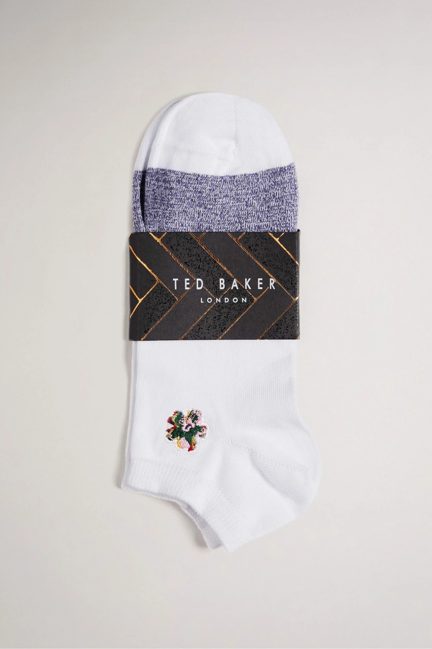 Ted Baker White Trainer Socks 3 Ted Baker White Trainer Socks