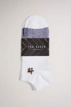 Ted Baker White Trainer Socks 9 Ted Baker White Trainer Socks -tedbaker Shop Online unnamed file 5103