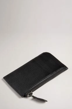Ted Baker Steave Black Leather Card Holder With Coin Pocket -tedbaker Shop Online unnamed file 5221