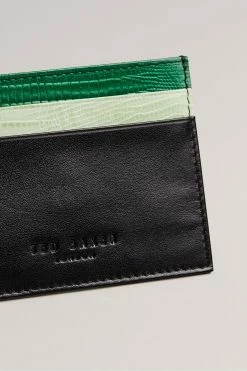 Ted Baker Feeld Black Exotic Mix Leather Card Holder -tedbaker Shop Online unnamed file 5225