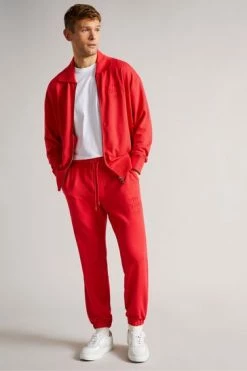 Ted Baker Brt-Red Downham Branded Jersey Joggers 13 Ted Baker Brt-Red Downham Branded Jersey Joggers -tedbaker Shop Online unnamed file 5282