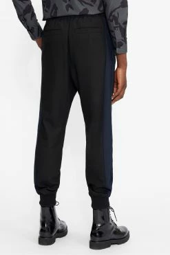 Ted Baker Black Moonn Woven Jogger With Knitted Cuff -tedbaker Shop Online unnamed file 5285