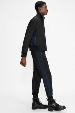 Ted Baker Black Moonn Woven Jogger With Knitted Cuff -tedbaker Shop Online unnamed file 5286