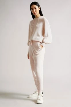 Ted Baker Pink Organic Cashmere Joggers -tedbaker Shop Online unnamed file 5323
