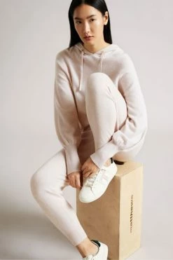 Ted Baker Pink Organic Cashmere Joggers -tedbaker Shop Online unnamed file 5325