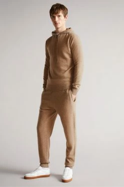 Ted Baker Axfrd Brown Cashmere Knitted Joggers -tedbaker Shop Online unnamed file 5355