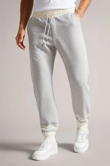 Ted Baker Grey-Marl Wigton Jersey Joggers 6 Ted Baker Grey-Marl Wigton Jersey Joggers - Image 5