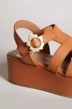 Ted Baker Ffayeta Light Brown Leather Fisherman Platform Sandals 10 Ted Baker Ffayeta Light Brown Leather Fisherman Platform Sandals -tedbaker Shop Online unnamed file 5371