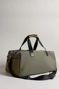 Ted Baker Fedwick Khaki Colour Block Holdall -tedbaker Shop Online unnamed file 538