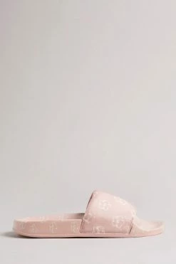Ted Baker Pink Magnolia Flower Sliders -tedbaker Shop Online unnamed file 5397