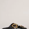 Ted Baker Flolah Black Magnolia Buckle Mule Sliders -tedbaker Shop Online unnamed file 5404