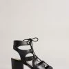 Ted Baker Lylla Black Block Heel Ghillie Sandal -tedbaker Shop Online unnamed file 5425