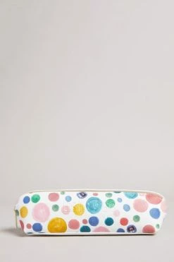 Ted Baker Maddy White Flirty Texture Monster Spot Brush Case 11 Ted Baker Maddy White Flirty Texture Monster Spot Brush Case -tedbaker Shop Online unnamed file 5488