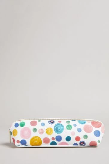 Ted Baker Maddy White Flirty Texture Monster Spot Brush Case 7 Ted Baker Maddy White Flirty Texture Monster Spot Brush Case - Image 5