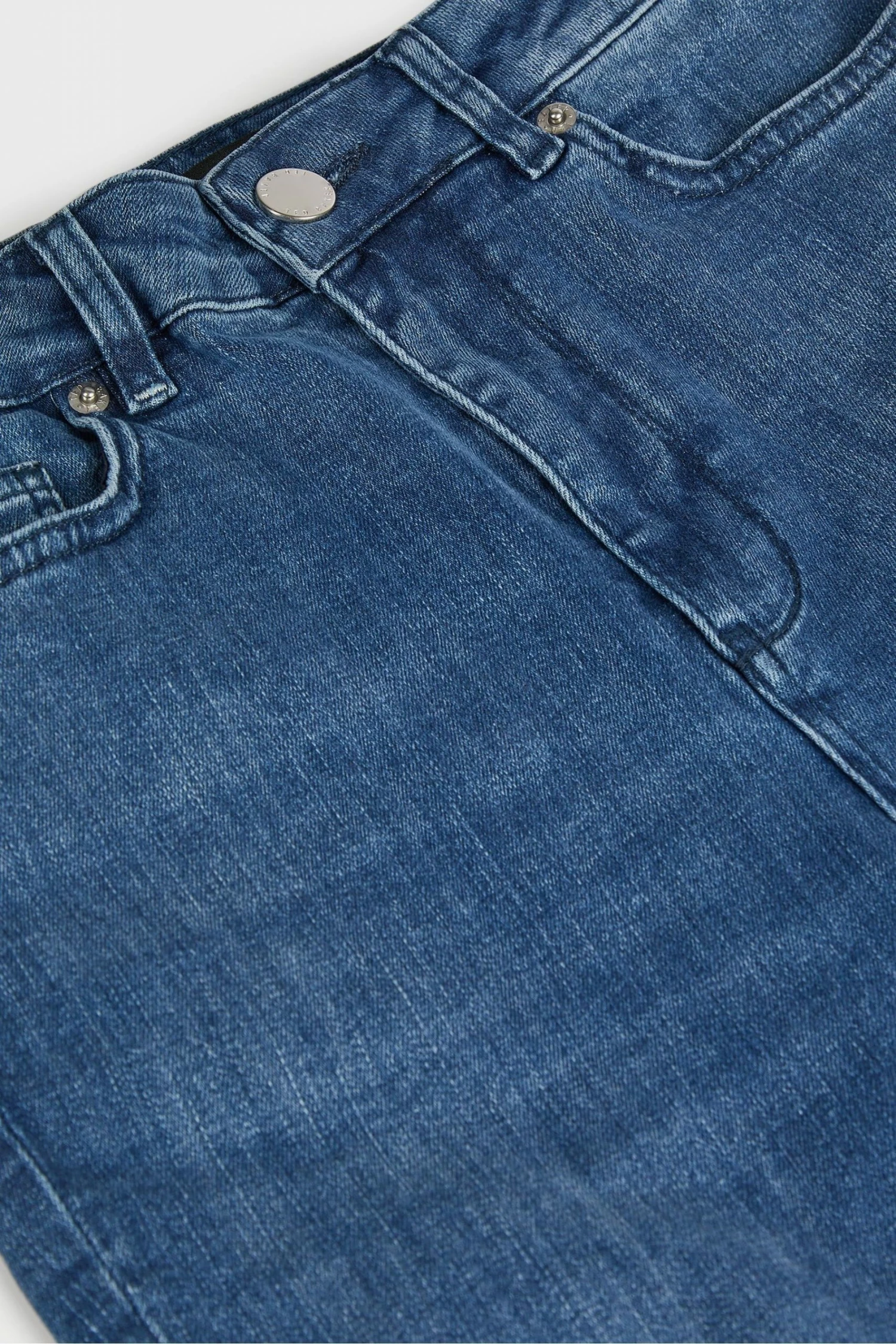 Ted Baker Blue Geon Skinny Mid Wash Jeans 6 Ted Baker Blue Geon Skinny Mid Wash Jeans - Image 4