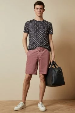 Ted Baker Pink Buenose Cotton Chino Shorts -tedbaker Shop Online unnamed file 5629
