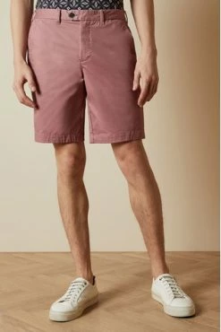Ted Baker Pink Buenose Cotton Chino Shorts -tedbaker Shop Online unnamed file 5632