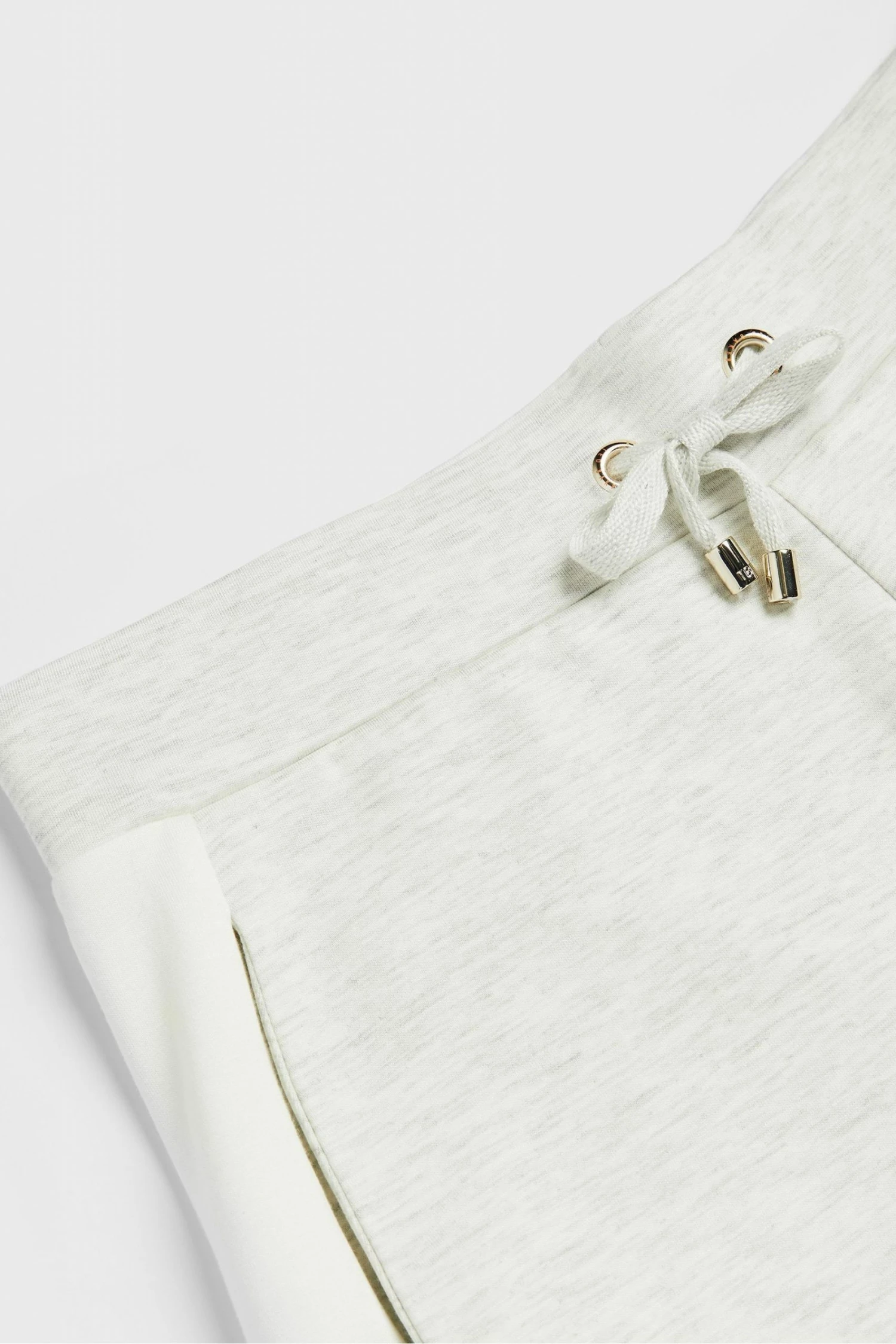 Ted Baker Natural Kalel Jersey Shorts With Satin Trim 6 Ted Baker Natural Kalel Jersey Shorts With Satin Trim - Image 4