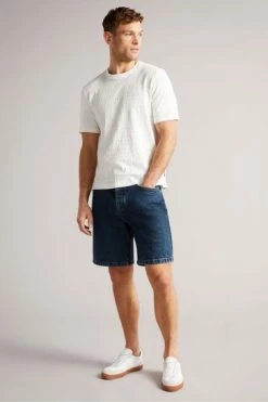 Ted Baker Dutson Blue Denim Short -tedbaker Shop Online unnamed file 5675