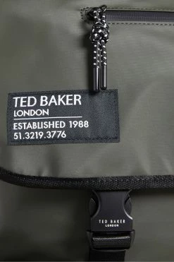 Ted Baker Mens Green Strole Rubberised Satchel Bag -tedbaker Shop Online unnamed file 569