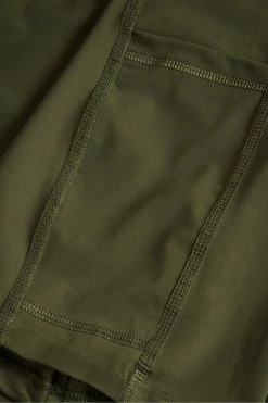 Ted Baker Dark Green Lleeya Branded Cycling Shorts -tedbaker Shop Online unnamed file 5714