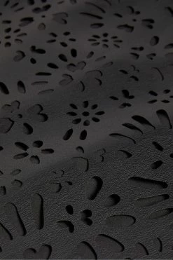 Ted Baker Keiss Black Cutwork Pleather Mini Skirt -tedbaker Shop Online unnamed file 5735